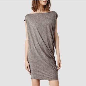 allsaints rally tee dress sz xs